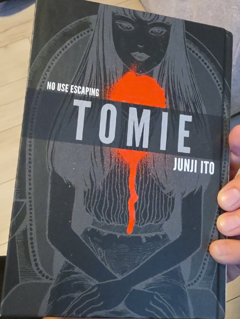 Tomie by Junji Ito Graphic Novel - Black & Red Cover